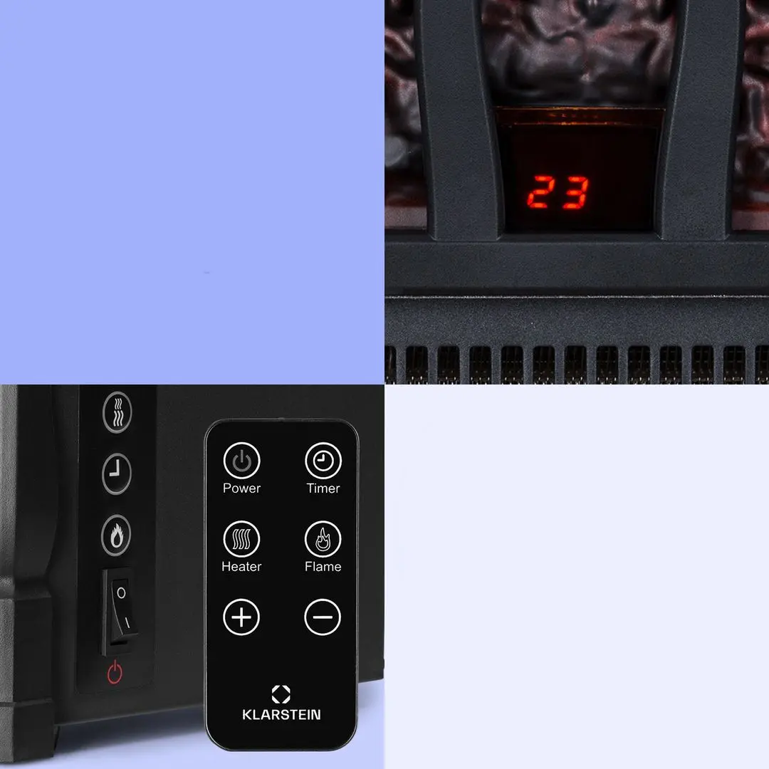 Электрокамин Klarstein Kamini FXL 2G (Black) - 3