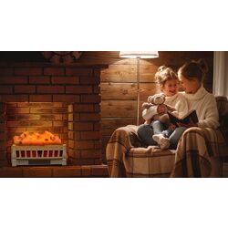 Focar electric Klarstein Kamini FXL 2G (White) Thumb