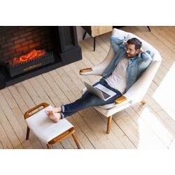 Focar electric Klarstein Kamini FXL (Black) Thumb