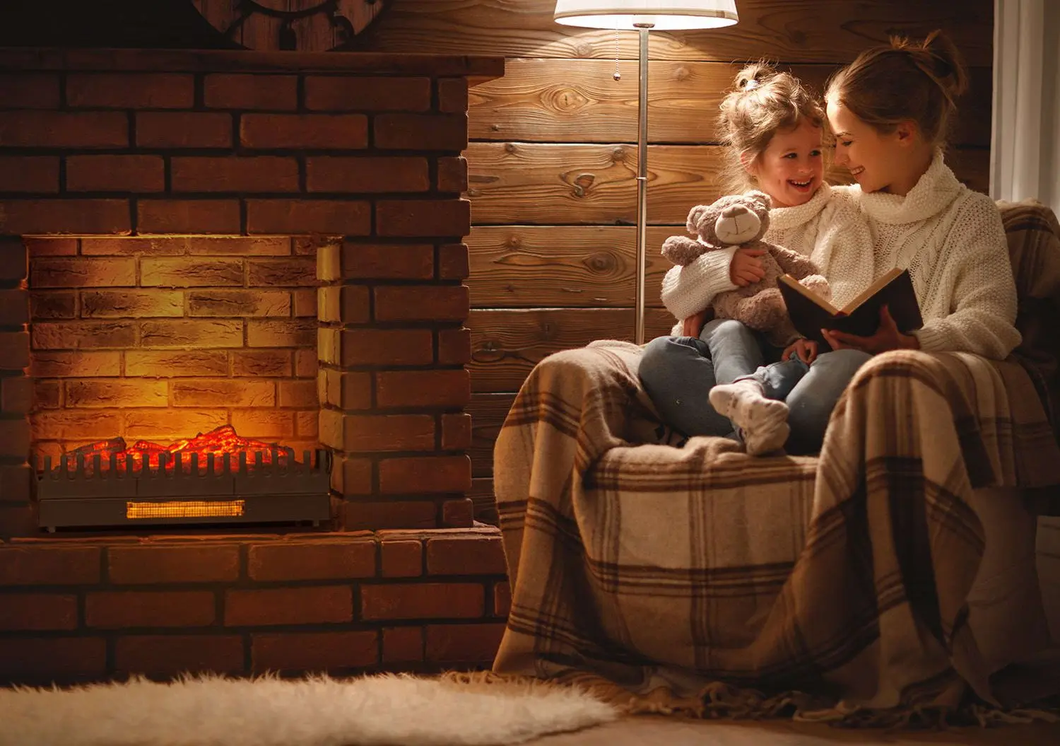 Focar electric Klarstein Kamini FXL (Black)