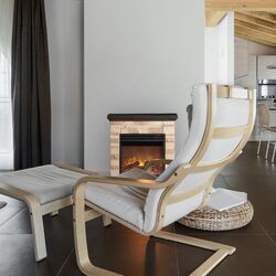 Seminee electric Klarstein Kaprun (Brown/Dark Brown) Thumb