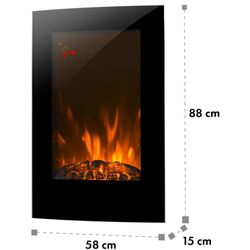 Focar electric Klarstein Lausanne Vertical (Black) Thumb