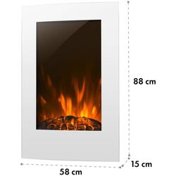 Focar electric Klarstein Lausanne Vertical (White) Thumb