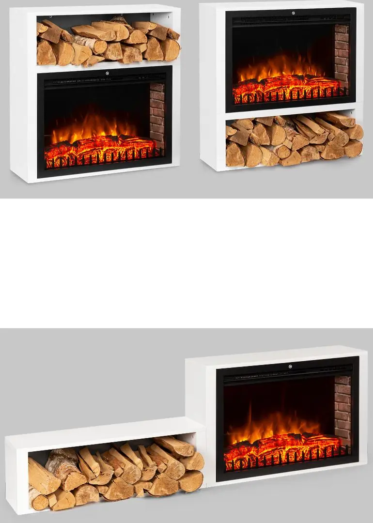 Focar electric Klarstein Mauna Loa (White)