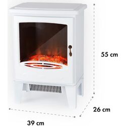 Электрокамин Klarstein Meran (White) Thumb