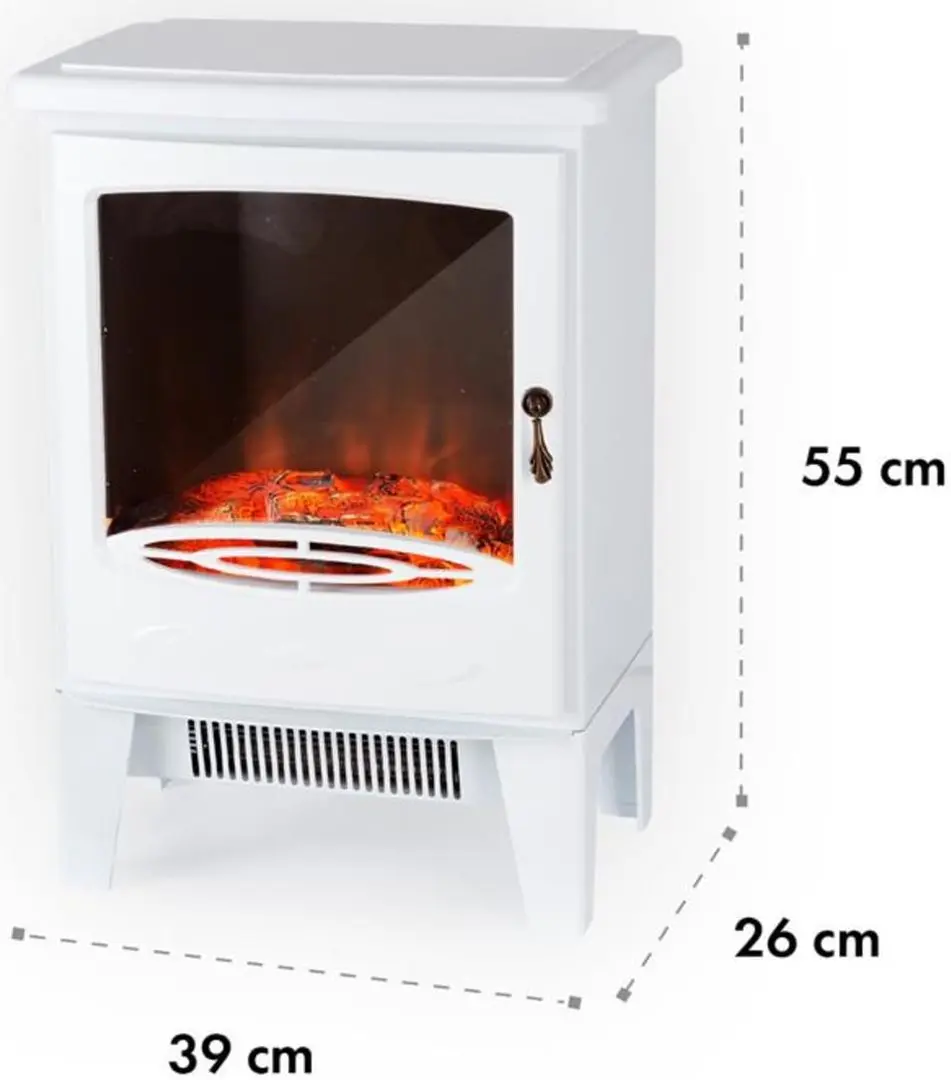 Электрокамин Klarstein Meran (White) - 3