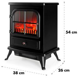 Focar electric Klarstein St. Moritz (Black) Thumb