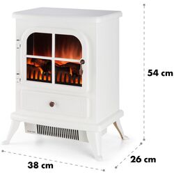 Focar electric Klarstein St. Moritz (White) Thumb