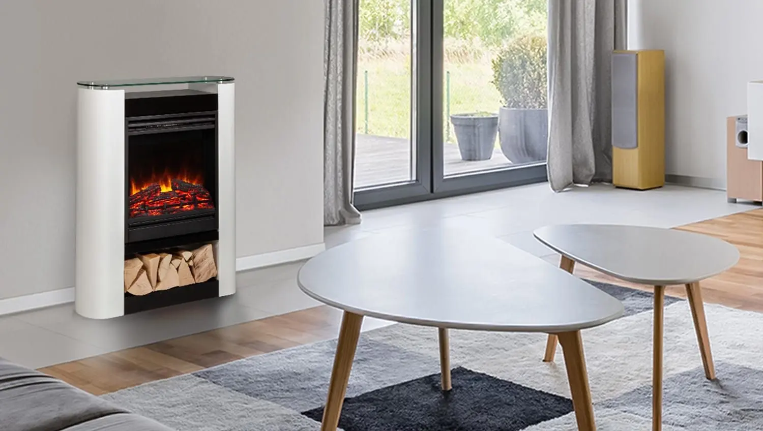 Focar electric Klarstein Studio 5 Arc (White)