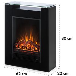Электрокамин Klarstein Studio-5 (Black) Thumb