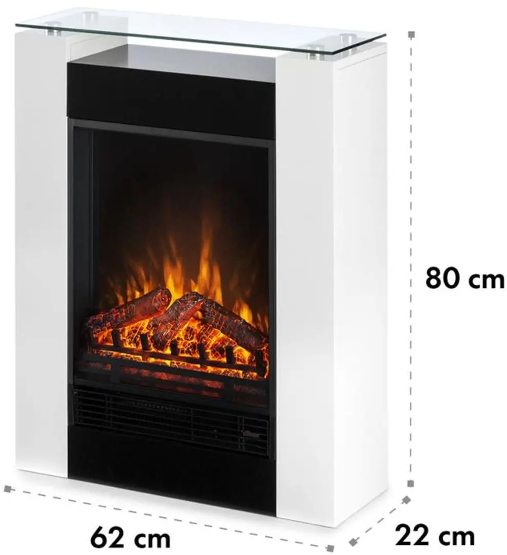 Электрокамин Klarstein Studio-5 (White) - 6
