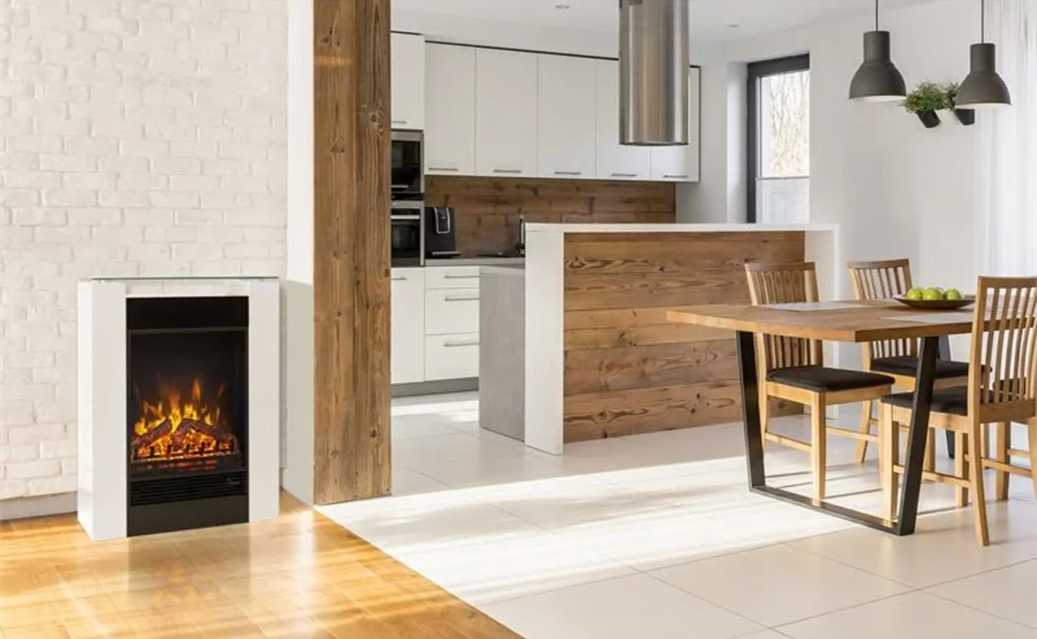 Электрокамин Klarstein Studio-5 (White) - 7