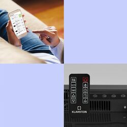 Focar electric Klarstein Studio Light&Fire 1 Smart (White) Thumb