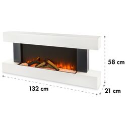 Focar electric Klarstein Studio Light&Fire 1 (White) Thumb