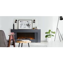 Focar electric Klarstein Studio Light&Fire 2 Smart (Black) Thumb