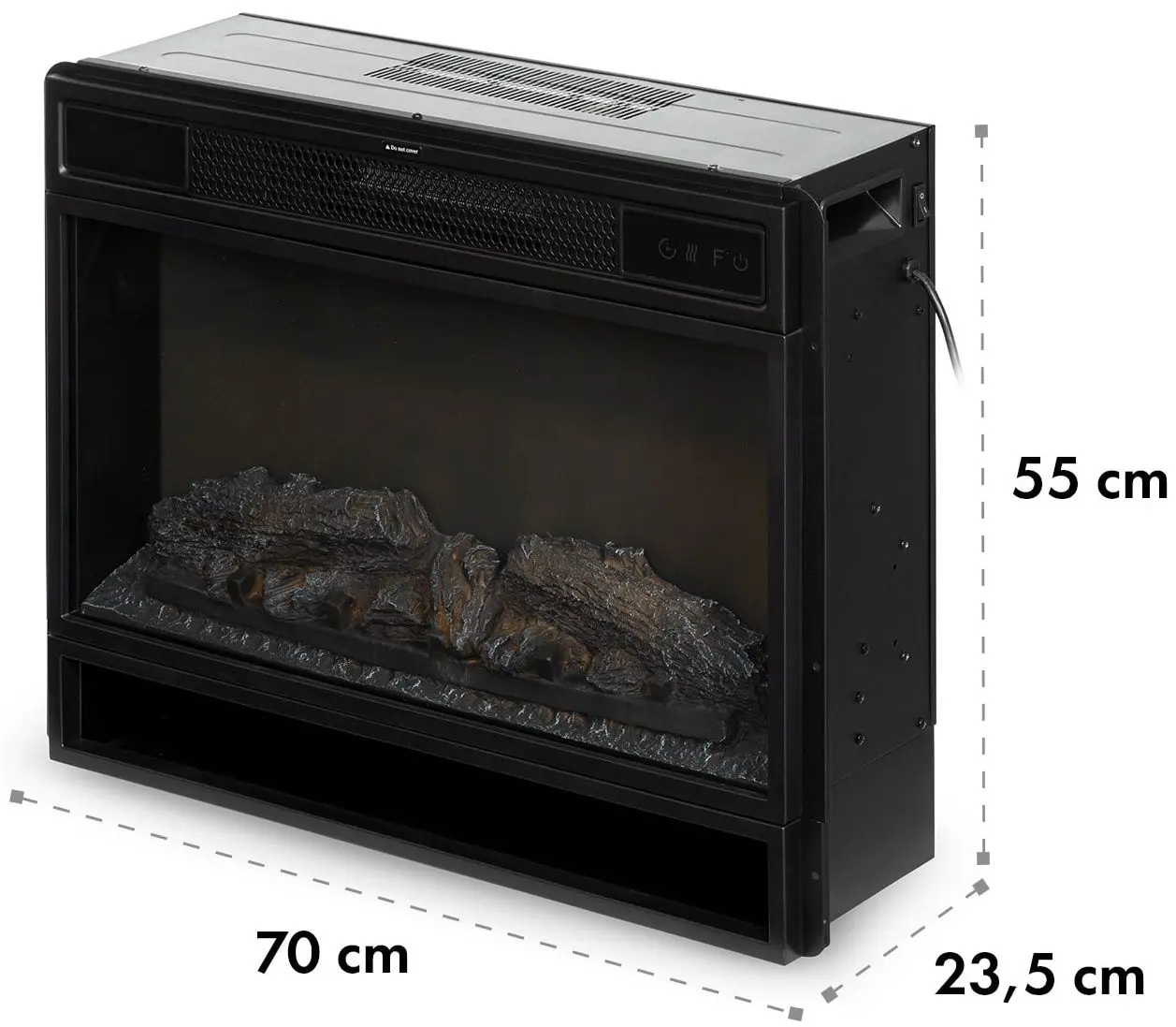 Электрокамин Klarstein Vulsini (Black) - 4