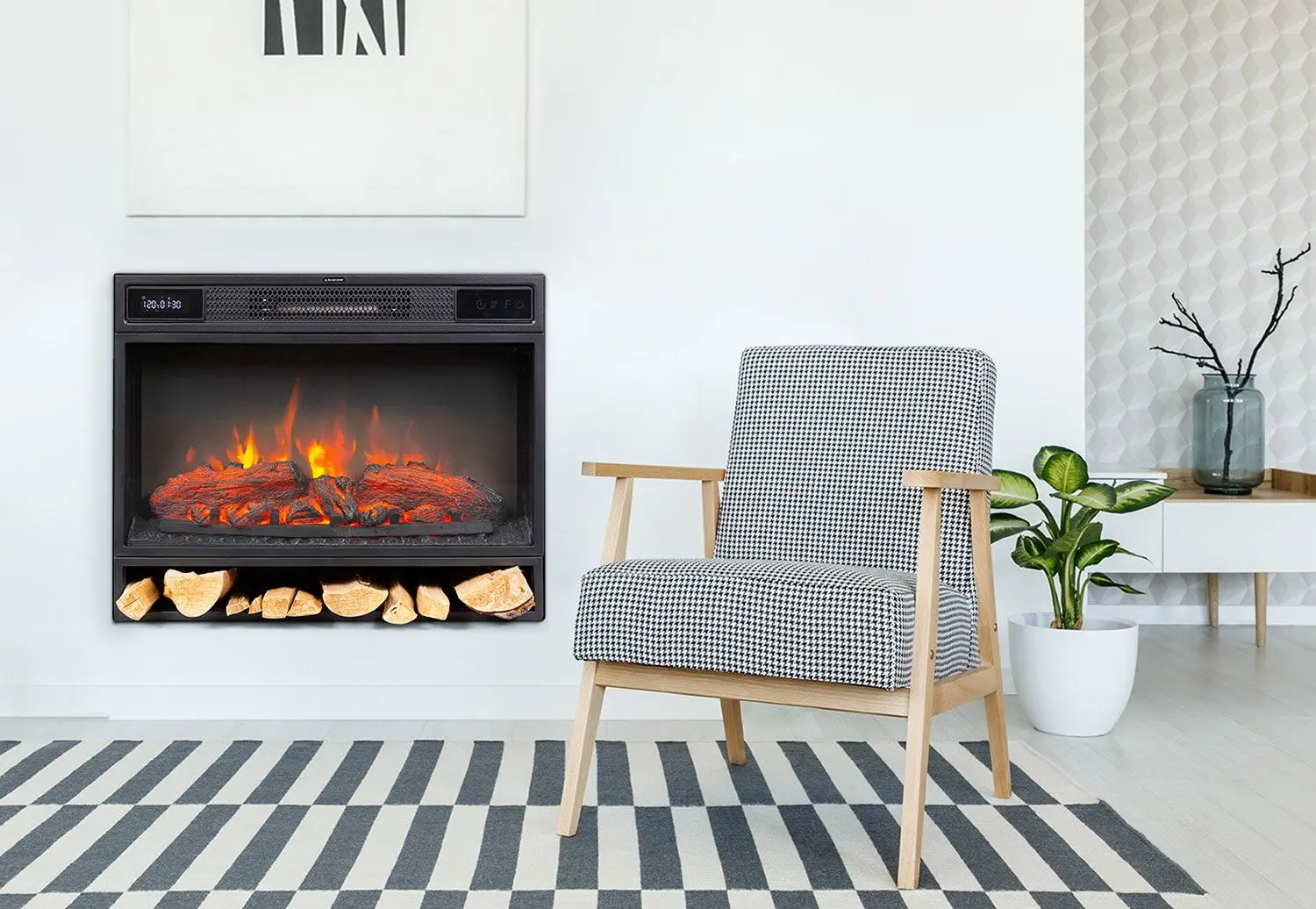 Электрокамин Klarstein Vulsini (Black) - 6
