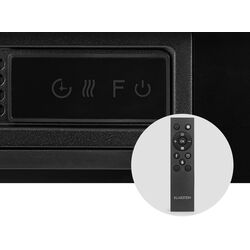 Focar electric Klarstein Vulsini Hideaway (Black/White) Thumb