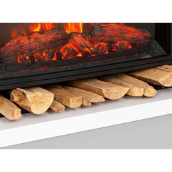 Semineu cu focar electric Klarstein Vulsini Nightfall (Grey/White) Thumb