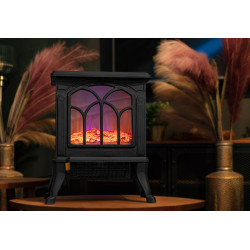 Электрокамин Neo Tools 90-110 (Black) Thumb