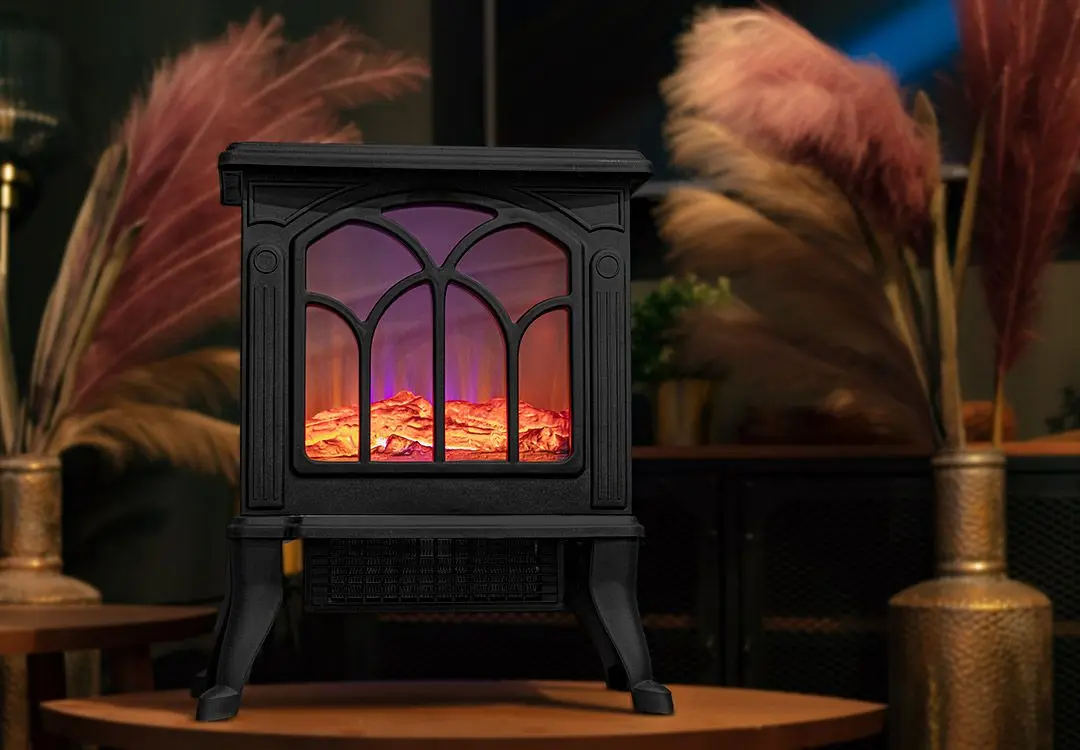 Электрокамин Neo Tools 90-110 (Black) - 5