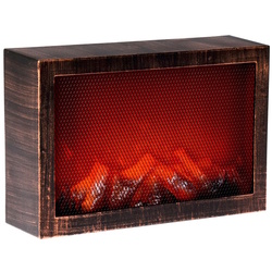 Semineu electric decorativ 48237 (Black)