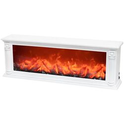 Semineu electric decorativ Somogyi LTN 64 FP (White)