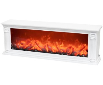 Semineu electric decorativ Somogyi LTN 64 FP (White)