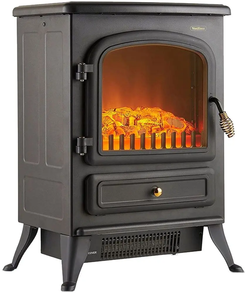 Электрокамин VonHaus 2514011 1850W (Black)