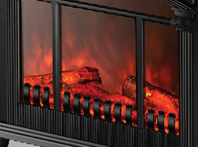 Электрокамин Zilan ZLN2051 (Black) - 2