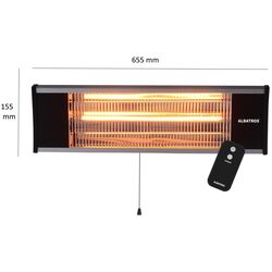Инфракрасный обогреватель Albatros RFC-2001AT (Black) Thumb
