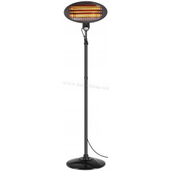 Инфракрасный обогреватель Bauerkraft H-639 (Black)