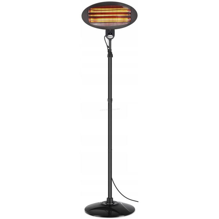 Инфракрасный обогреватель Bauerkraft H-639 (Black)
