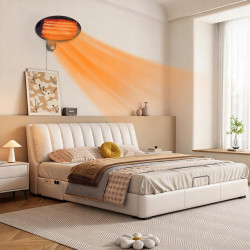 Инфракрасный обогреватель Bauerkraft H-639 (Black) Thumb