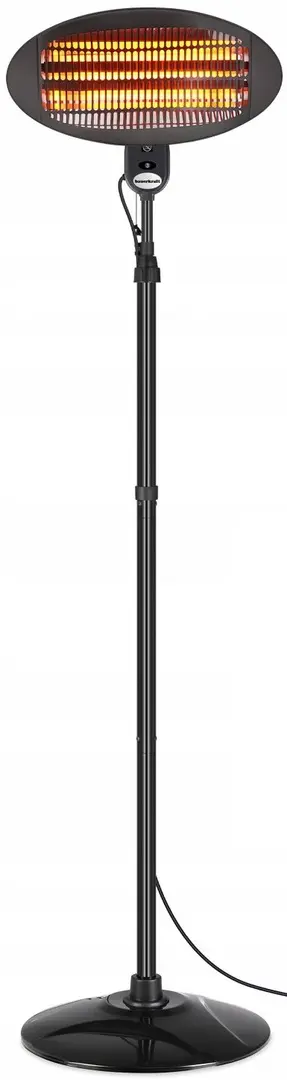Инфракрасный обогреватель Bauerkraft H-639 (Black)