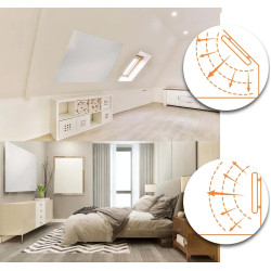Инфракрасная нагревательная панель Berdsen BD-986 398600 (White) Thumb