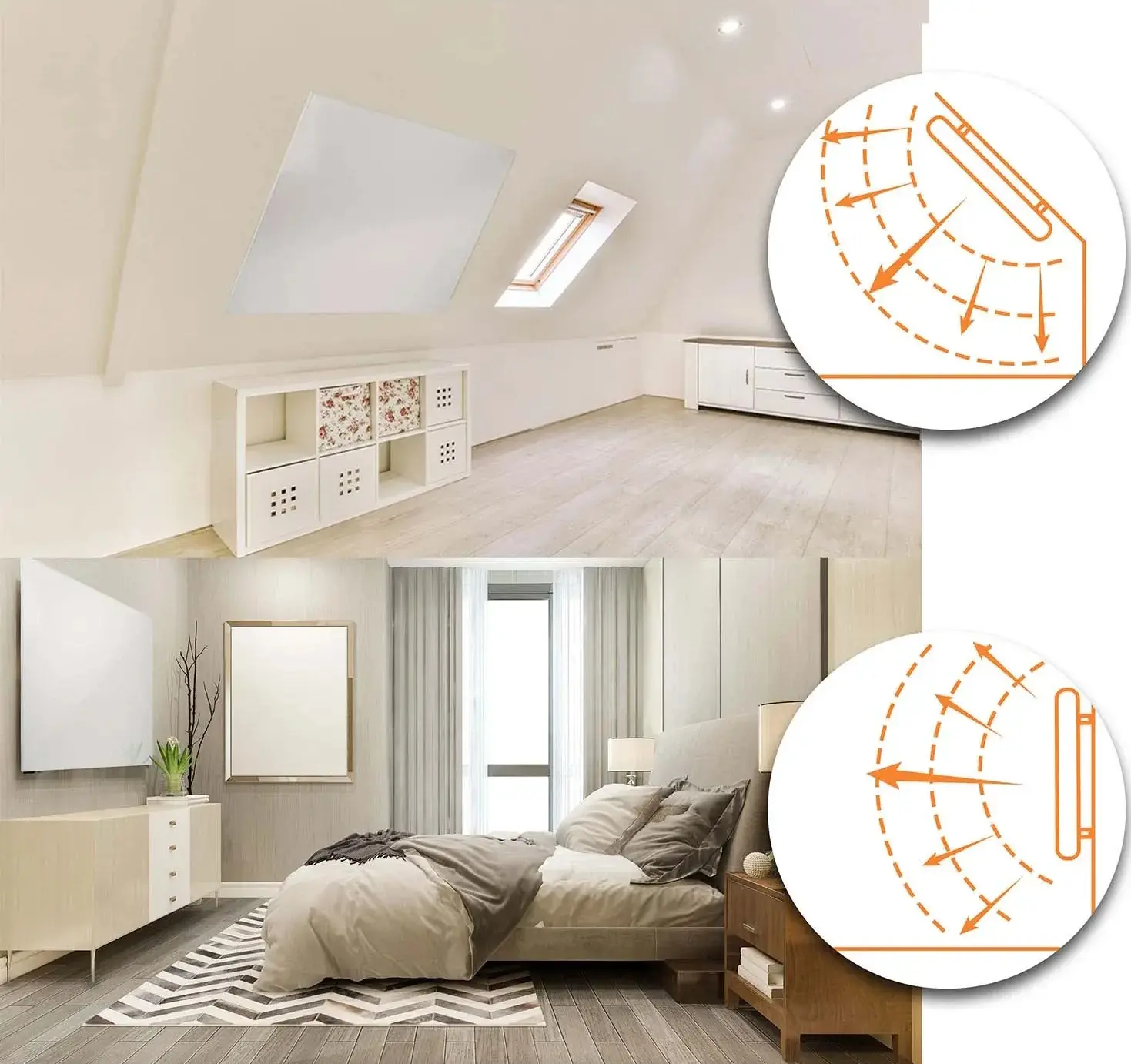 Инфракрасная нагревательная панель Berdsen BD-986 398600 (White) - 7