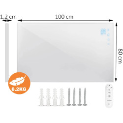 Инфракрасная нагревательная панель Berdsen BD-987 398700 (White) Thumb