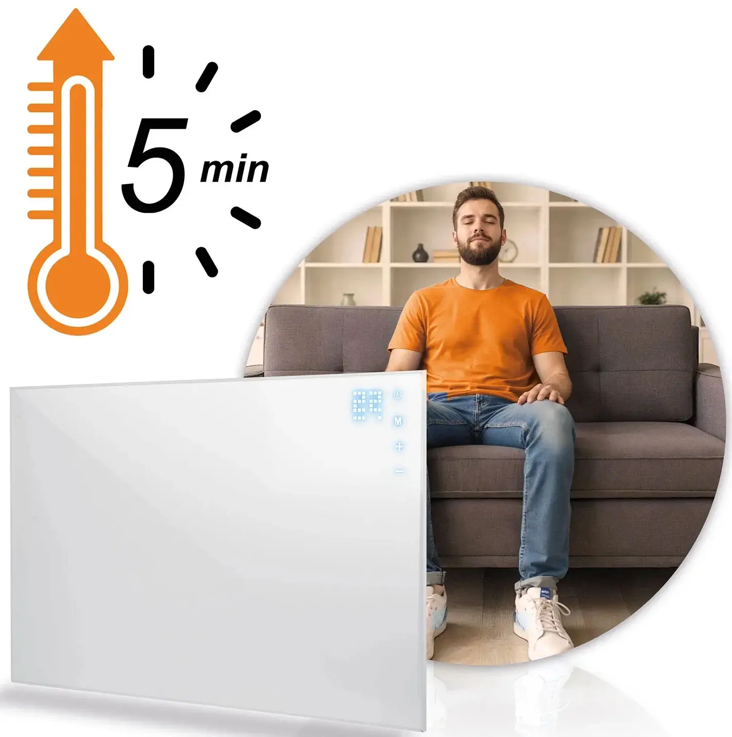 Инфракрасная нагревательная панель Berdsen BD-987 398700 (White) - 6