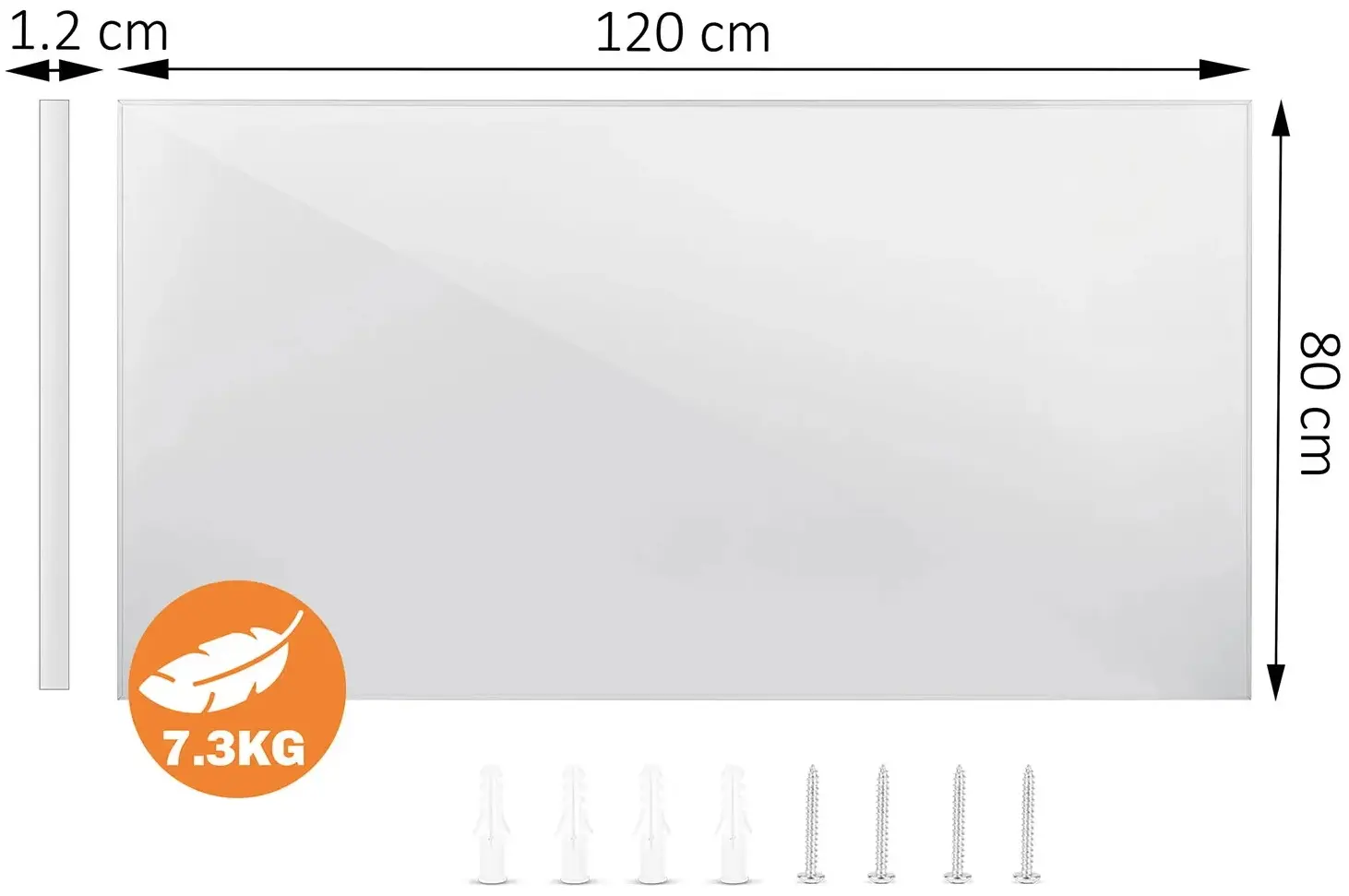 Инфракрасная нагревательная панель Berdsen BD-988 398800 (White) - 3