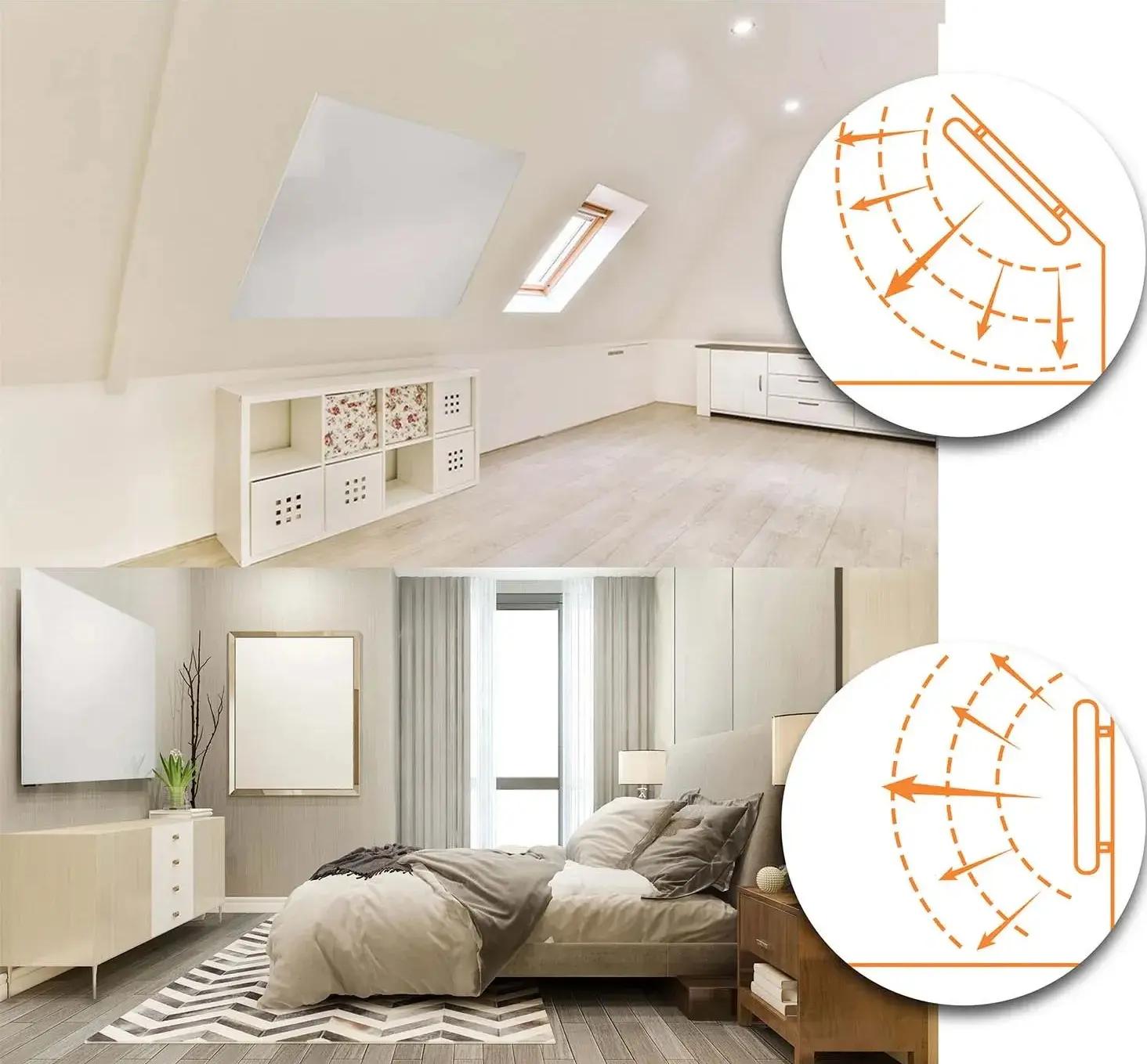 Инфракрасная нагревательная панель Berdsen BD-988 398800 (White) - 8