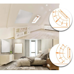 Инфракрасная нагревательная панель Berdsen BD-989 398900 (White) Thumb