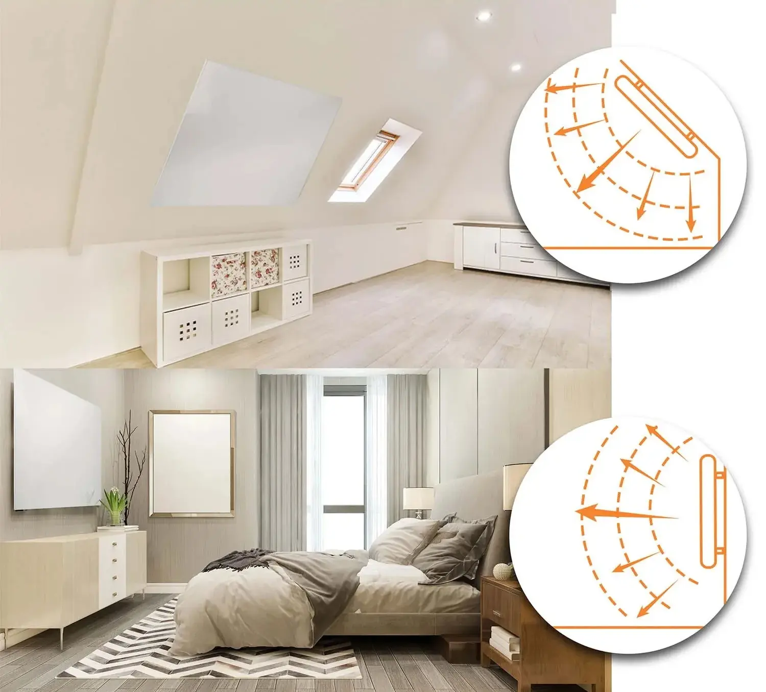 Инфракрасная нагревательная панель Berdsen BD-989 398900 (White) - 11
