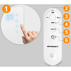 Инфракрасная нагревательная панель Berdsen BD-989 398900 (White) Thumb