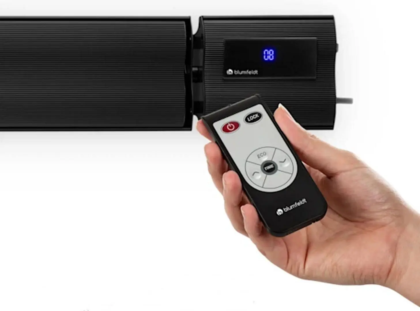 Инфракрасный обогреватель Blumfeldt Cosmic Beam Plus XXL (Black) - 3