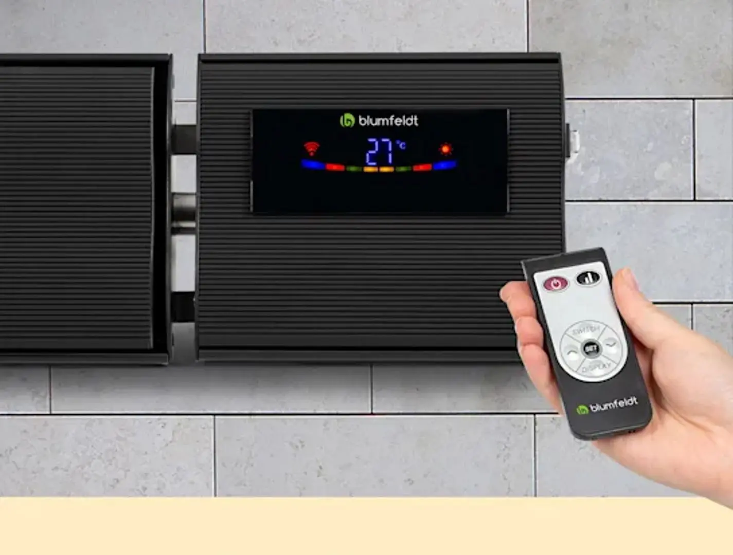 Инфракрасный обогреватель Blumfeldt Cosmic Beam Smart 30 (Black) - 4