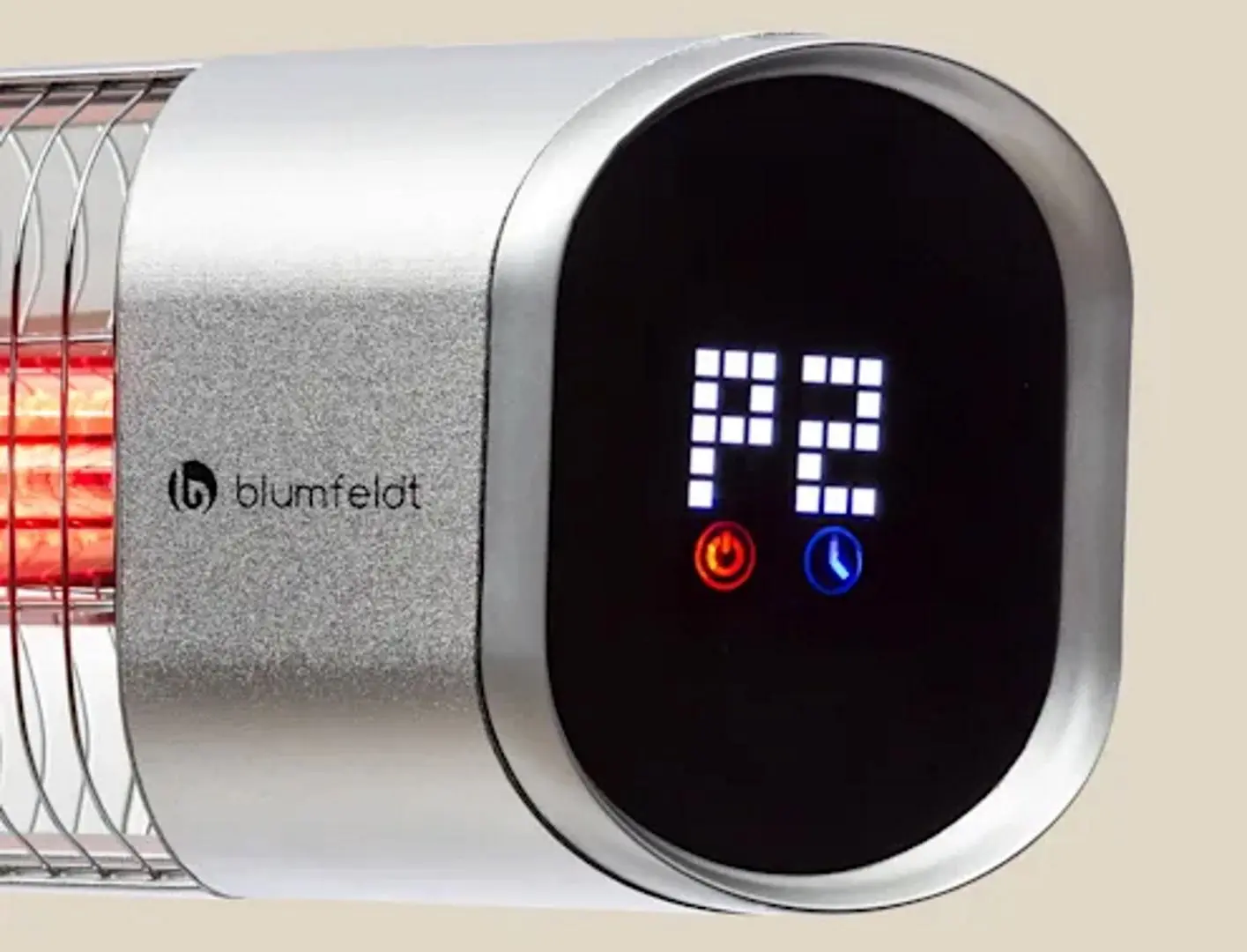 Incalzitor infrarosu Blumfeldt Dark Wave (Silver)