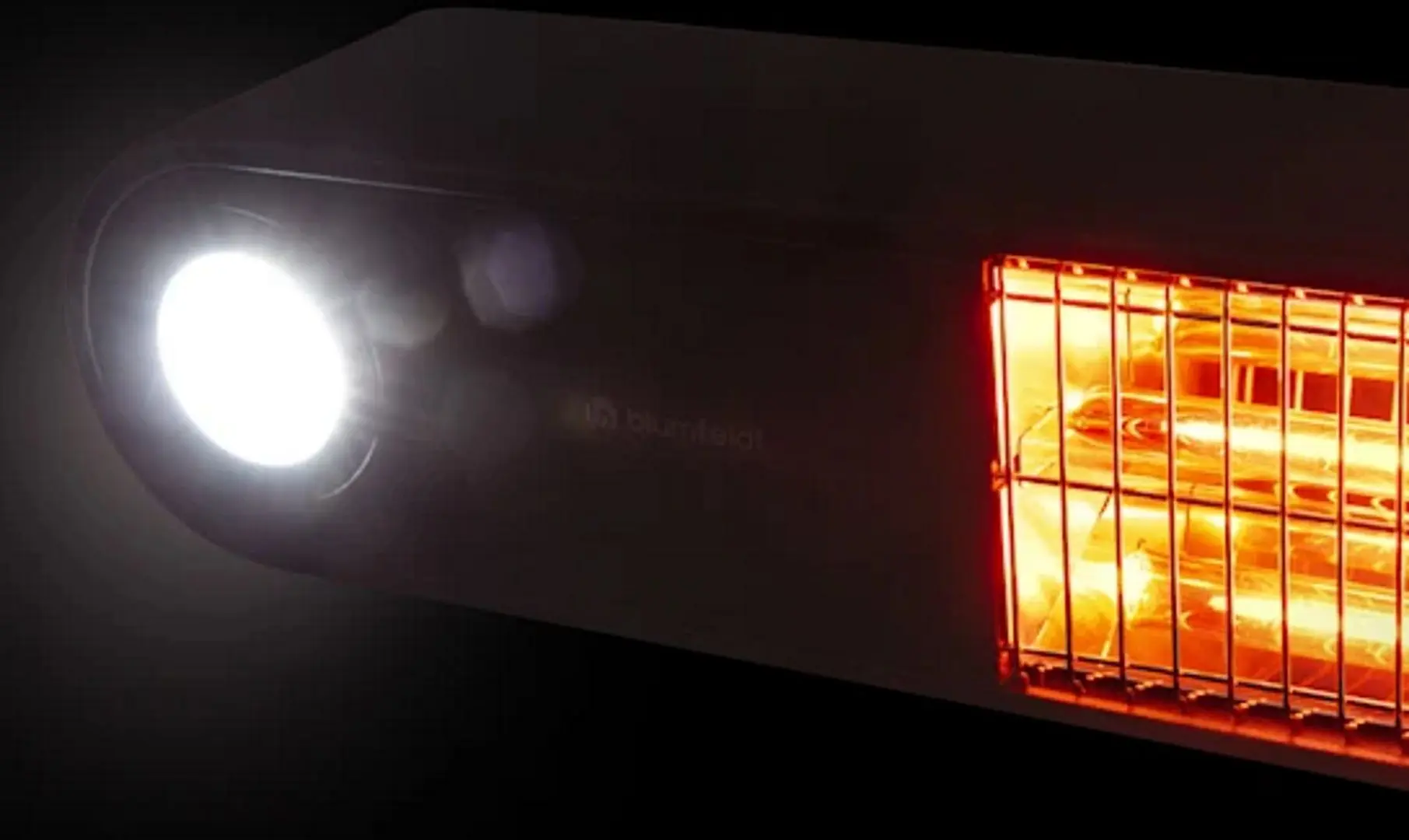 Инфракрасный обогреватель Blumfeldt Gold Bar Shine (Black) - 5