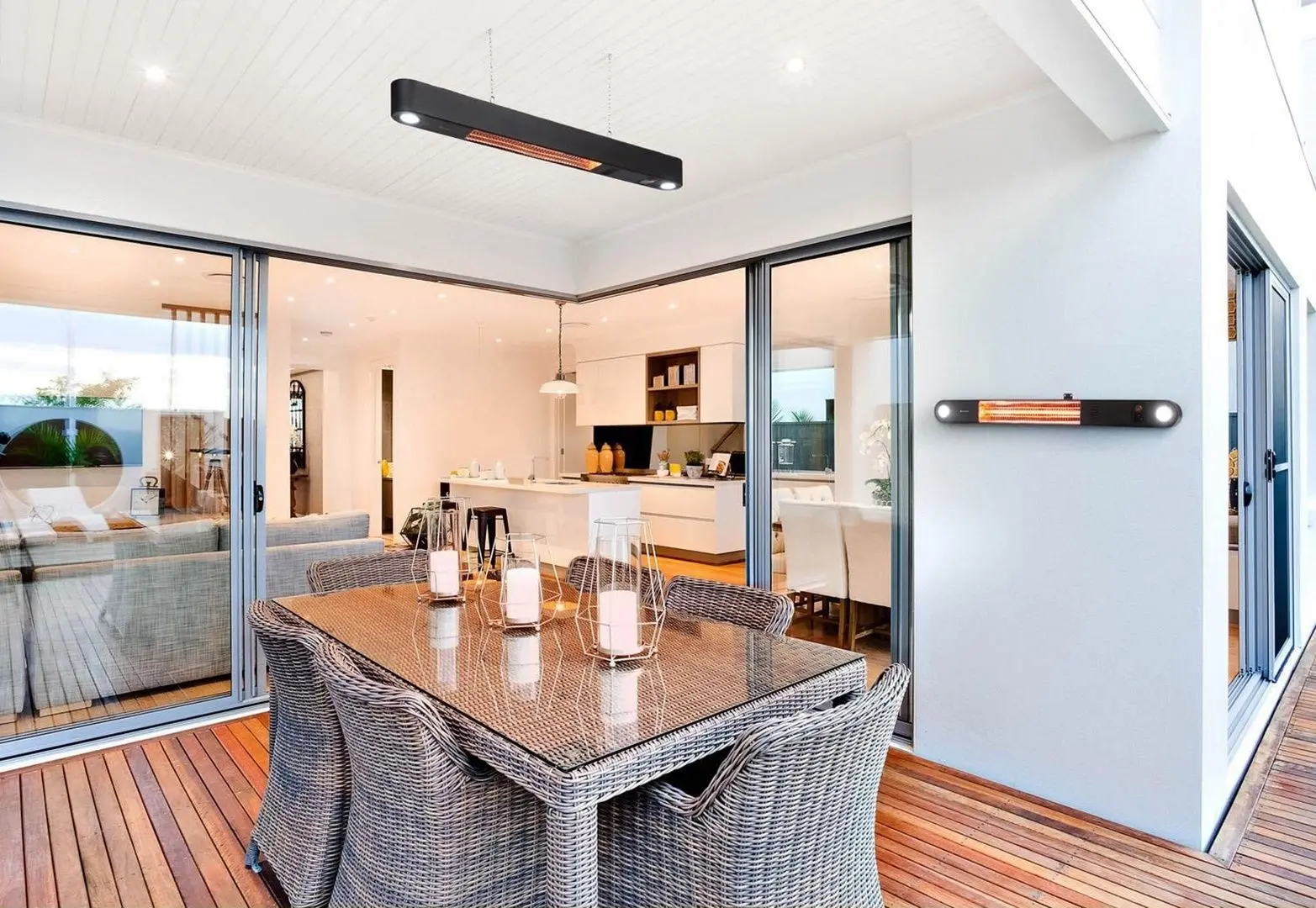 Инфракрасный обогреватель Blumfeldt Gold Bar Shine (Black) - 3