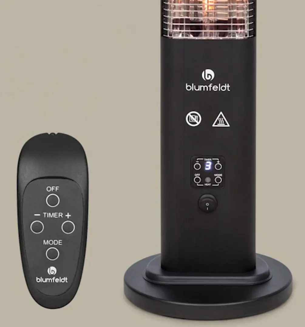 Incalzitor infrarosu Blumfeldt Heat Guru Plus In&Out (Black)